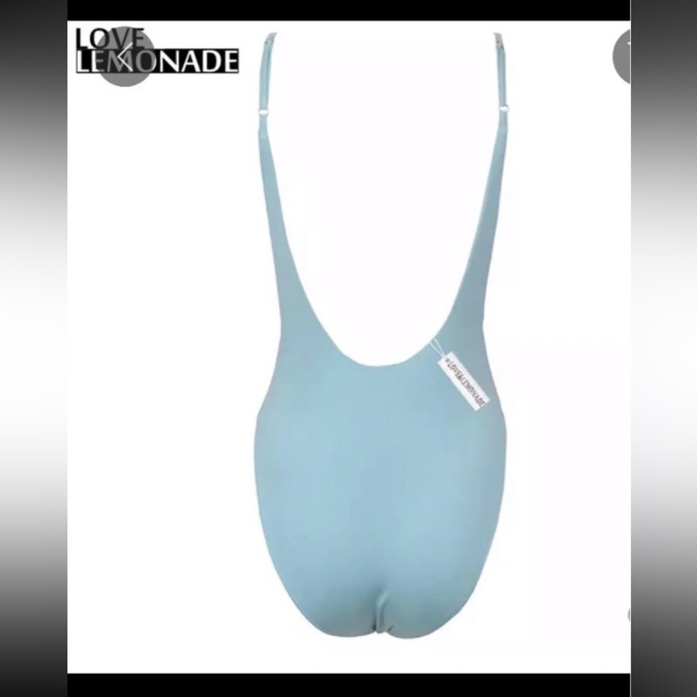 Love Lemonade Light Blue bodysuit - Picture 2 of 7